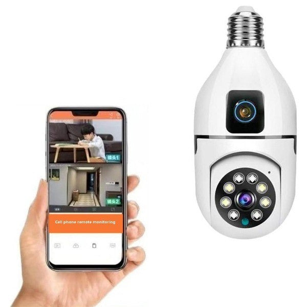 Cámara 360 Bulb Guard Protege tu hogar las 24 horas desde tu celular