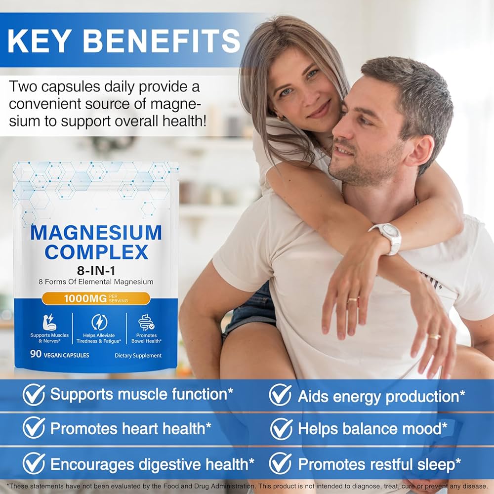Magnesium Complex (8 em 1) - Recupera tu Energía y Bienestar